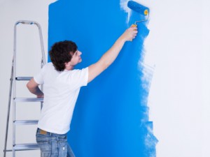 painting a room