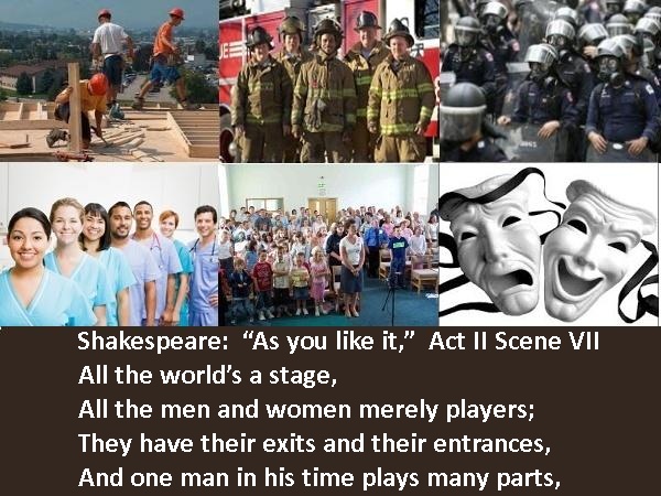 All the World is a stage